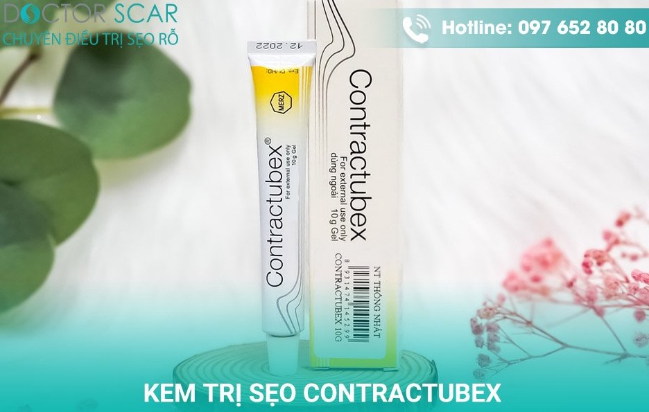 kem trị sẹo cho bé contractubex