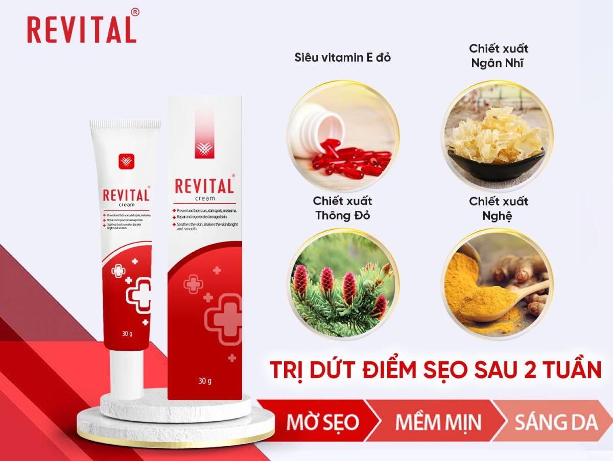 kem trị sẹo revital