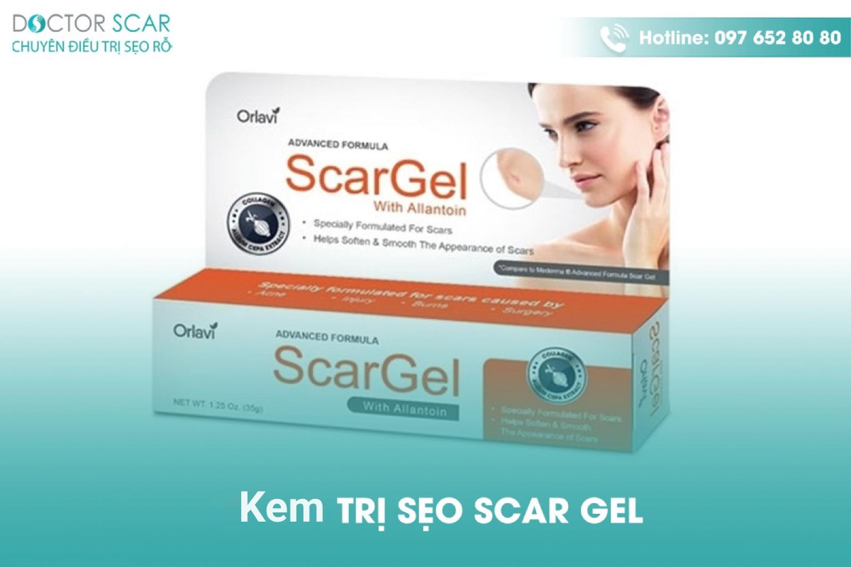 Kem trị sẹo scar gel của Mỹ