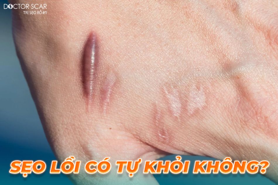 sẹo lồi có tự khỏi không