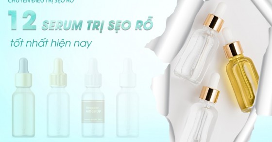 Có hiệu quả trị mụn thâm sẹo rỗ với serum tự nhiên không?
